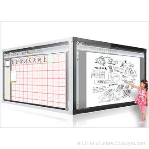 1 / 2 Points Smart Interactive Whiteboard 78 Inch For Muti-